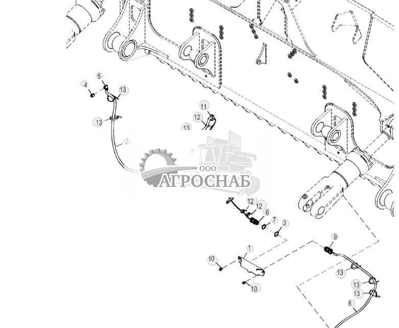 Жгут проводов отвала ( - 338347) - ST797361 125.jpg